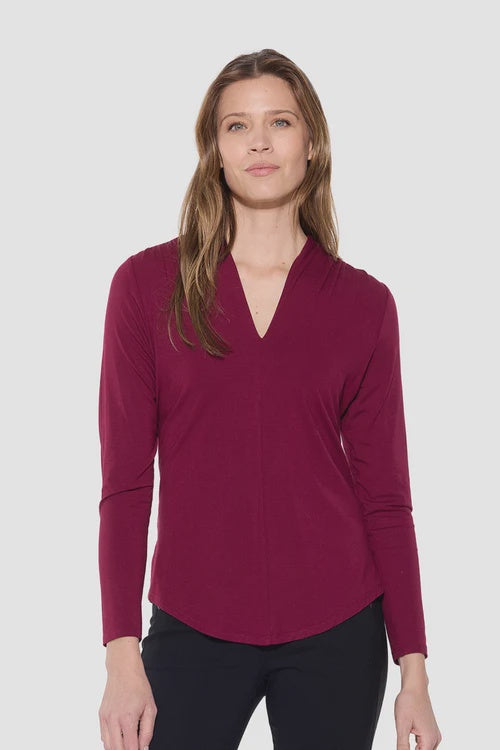 Brenda Beddome - Top / Slim V-Neck Top