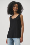 Joseph Ribkoff - Top / Classic Scoop Neck Camisole - Core Colours - Black