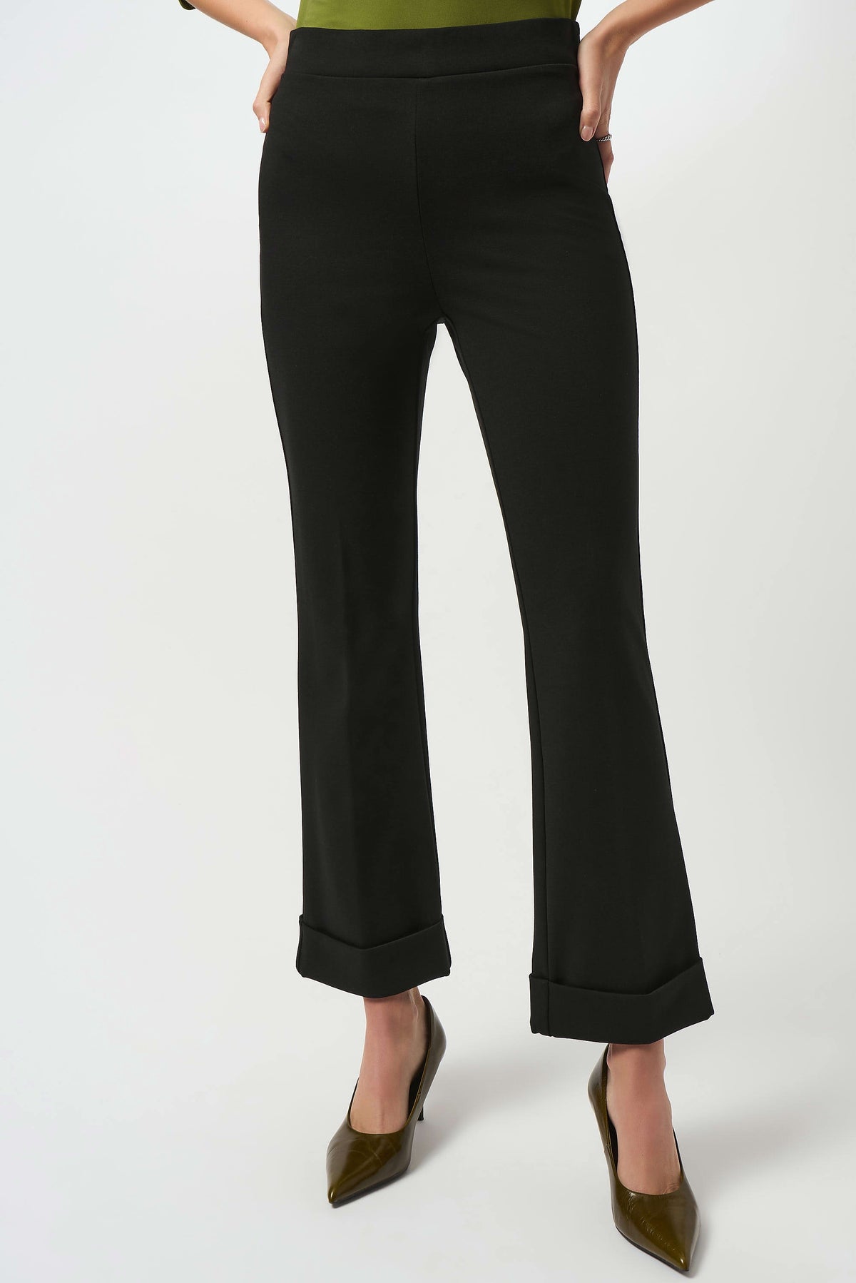 Joseph Ribkoff - Pant / Heavy Knit Flared Pull-On - shop.mybijouboutique.com