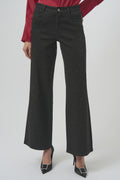 Joseph Ribkoff - Pant / Classic Wide Leg Jeans with Rhinestones - shop.mybijouboutique.com