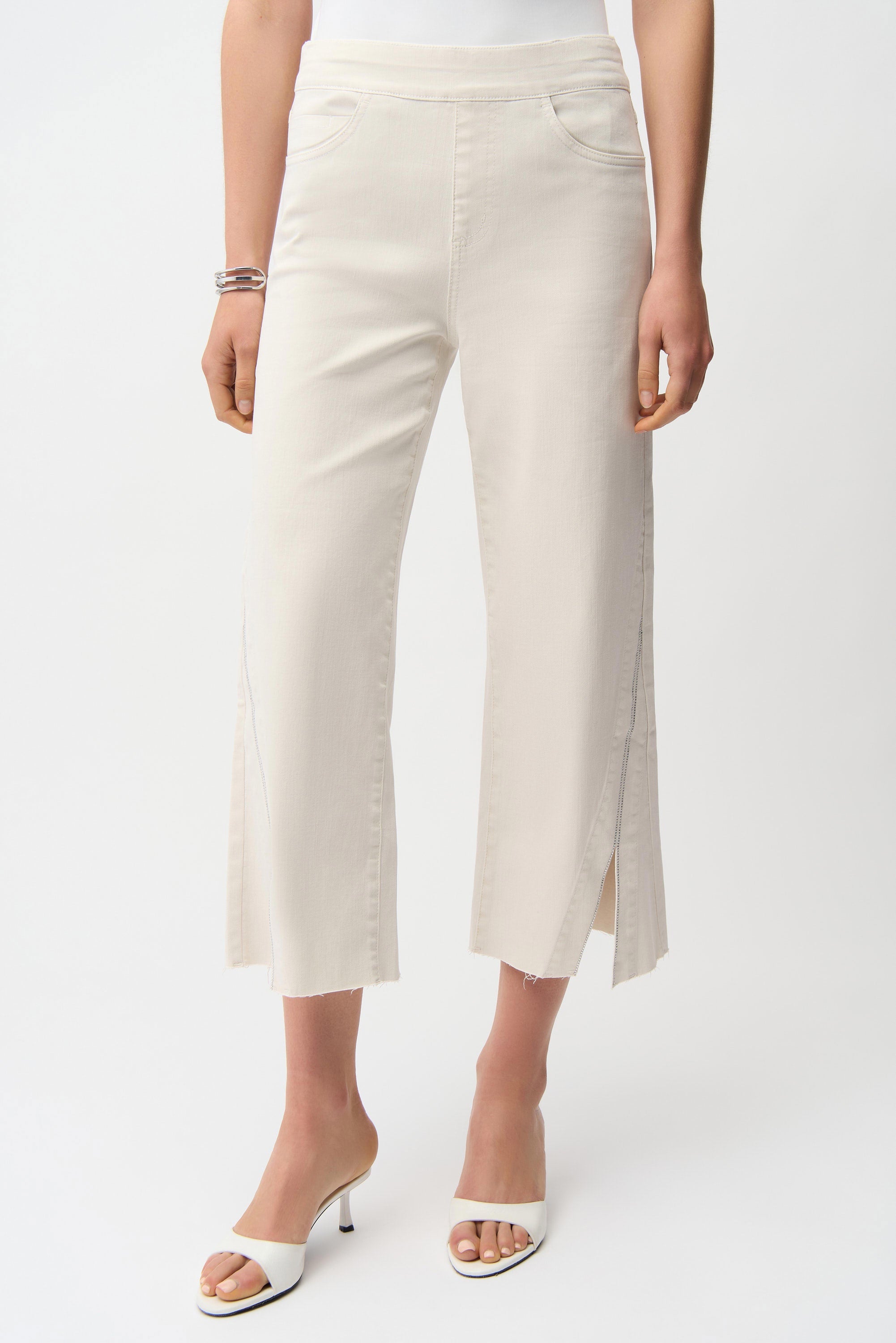 Joseph Ribkoff - Pant / Culotte Jeans With Rhinestones