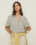 Yerse - Top / VISCOSE COLLAR SHIRT - shop.mybijouboutique.com