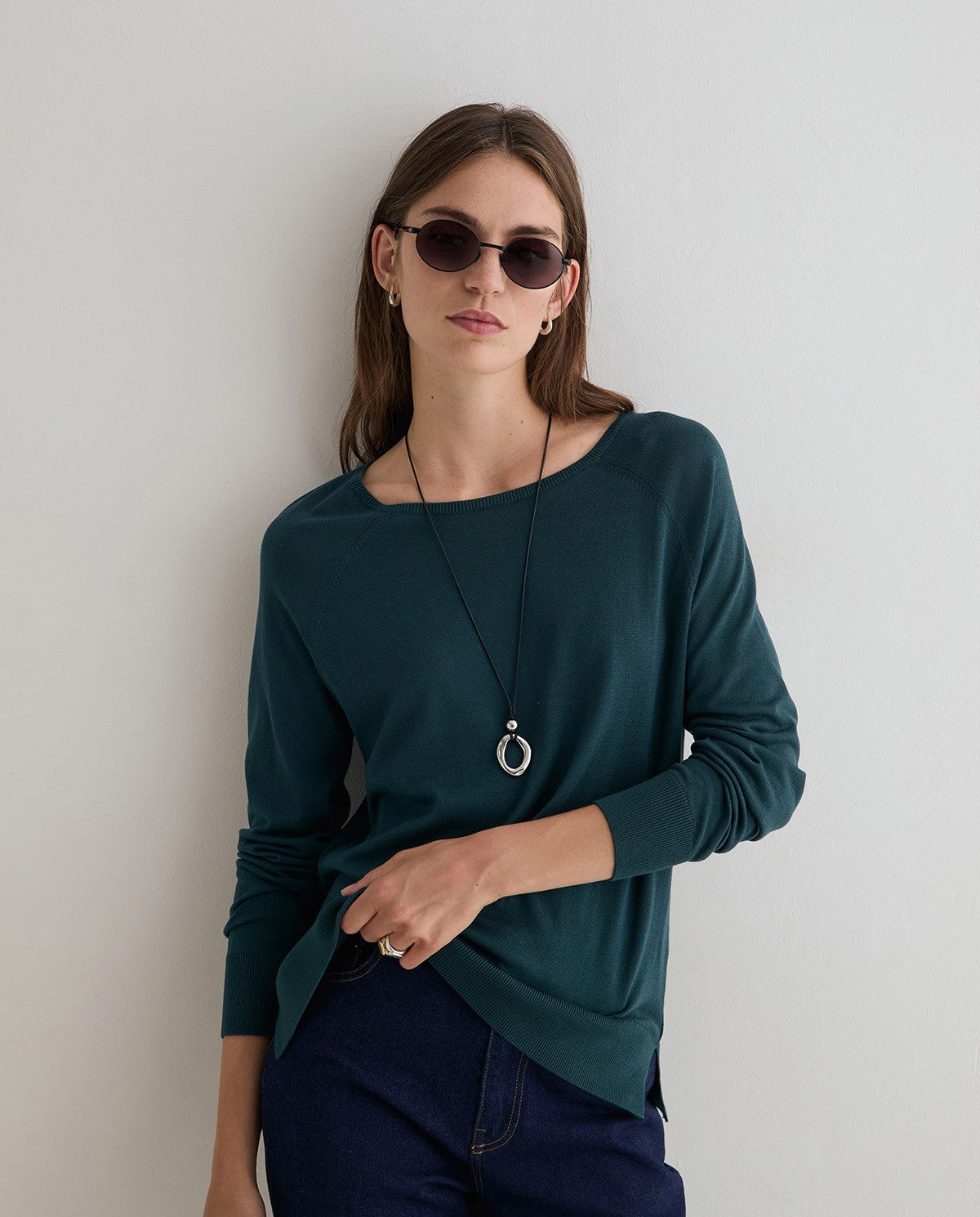 Yerse - Top / SOFT FINE-KNIT SWEATER