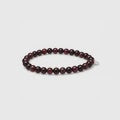 Soi - Jewellery / Essential Garnet Stretch Bracelet - shop.mybijouboutique.com