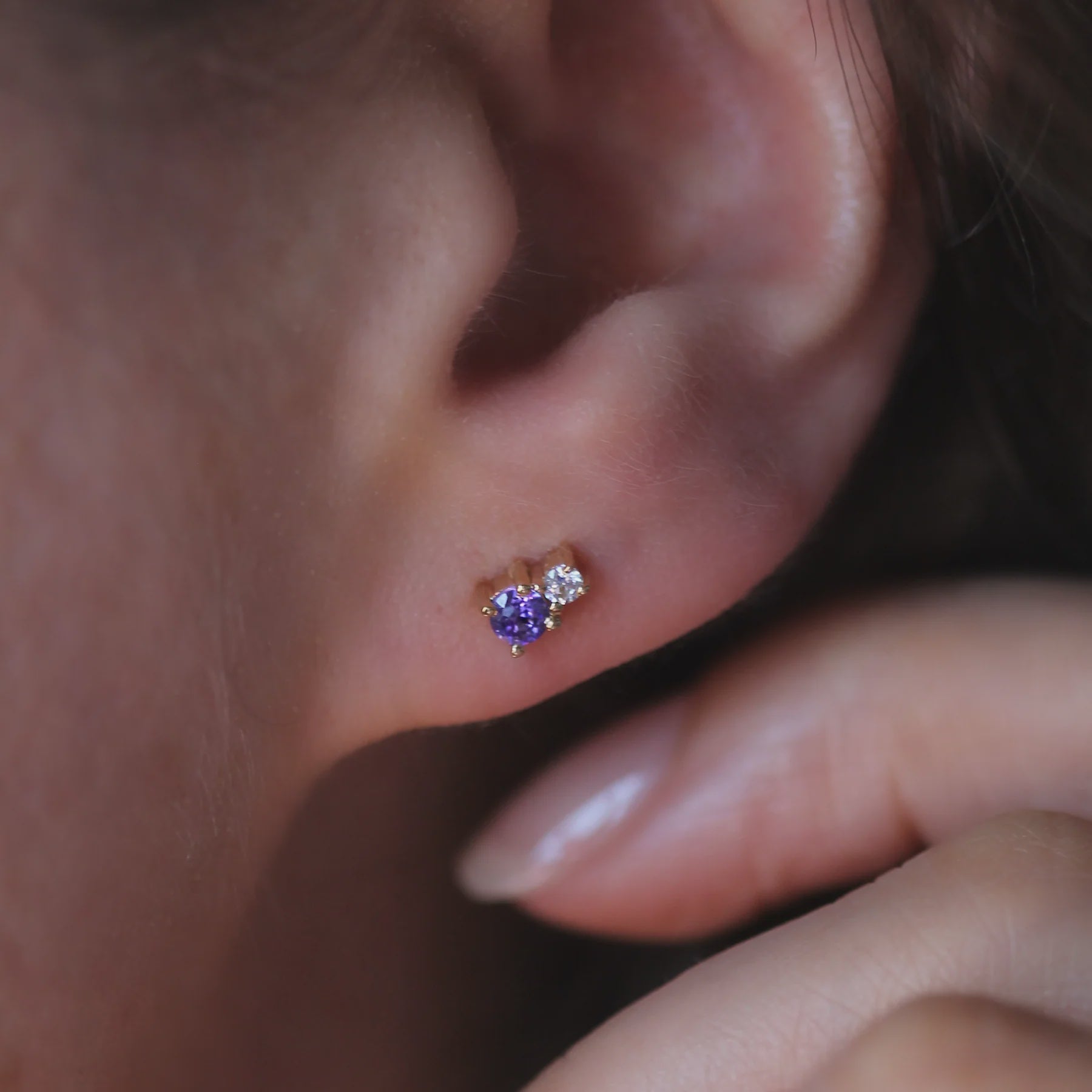Leah Yard Designs - Earrings / Joy Studs - shop.mybijouboutique.com
