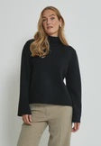 Minus - Top / Lupi High Neck Knit Pullover - Black - shop.mybijouboutique.com
