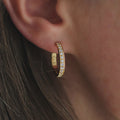 Leah Yard Designs - Earrings / Mariah Hoops - shop.mybijouboutique.com