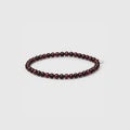 Soi - Jewellery / Petite Garnet Stretch Bracelet - shop.mybijouboutique.com