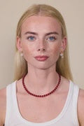 Soi - Jewellery / Hailey Red Jade Necklace - shop.mybijouboutique.com