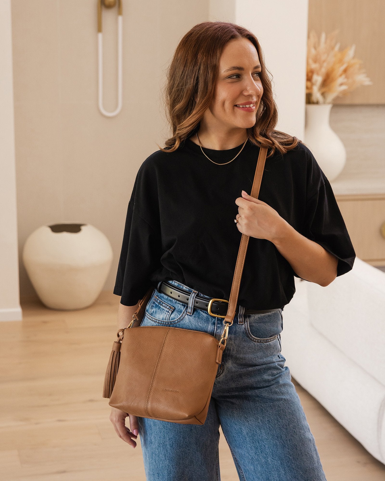 Louenhide - Bag - / Kasey Stripe Crossbody Bag